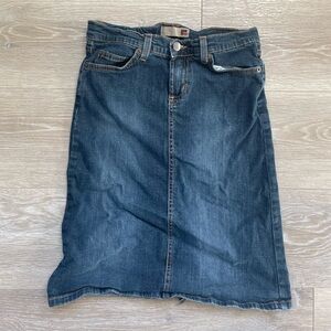 Vintage Y2K Blue Denim Skirt